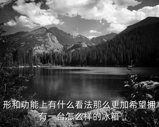 形和功能上有什么看法那么更加希望擁有一臺(tái)怎么樣的冰箱