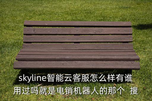 skyline智能云客服怎么樣有誰用過嗎就是電銷機(jī)器人的那個(gè)  搜