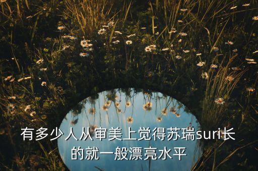 有多少人從審美上覺得蘇瑞suri長(zhǎng)的就一般漂亮水平