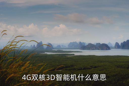 4G雙核3D智能機什么意思