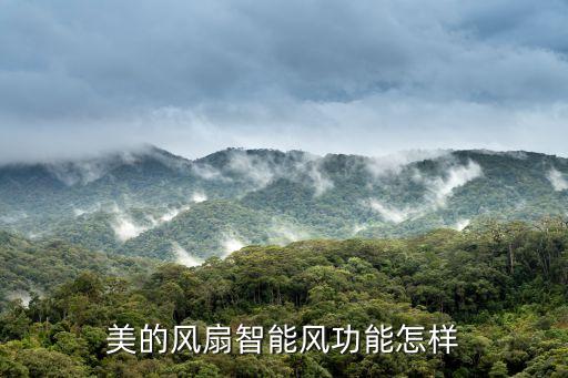 美的風扇智能風功能怎樣