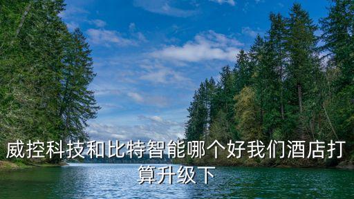 威控科技和比特智能哪個(gè)好我們酒店打算升級(jí)下