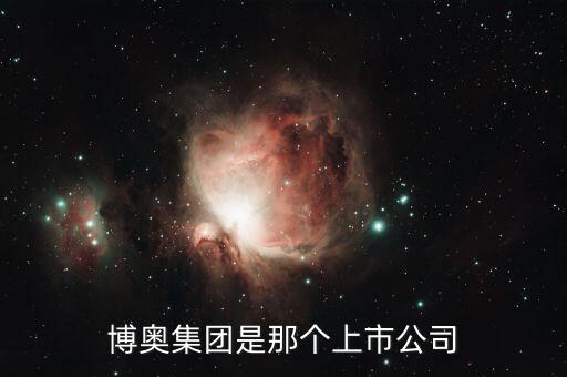 博奧集團(tuán)是那個(gè)上市公司