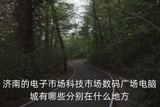 濟(jì)南的電子市場(chǎng)科技市場(chǎng)數(shù)碼廣場(chǎng)電腦城有哪些分別在什么地方