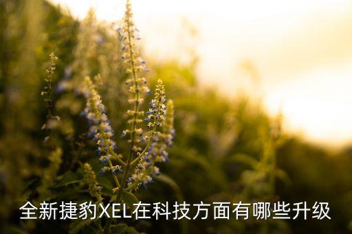 全新捷豹XEL在科技方面有哪些升級