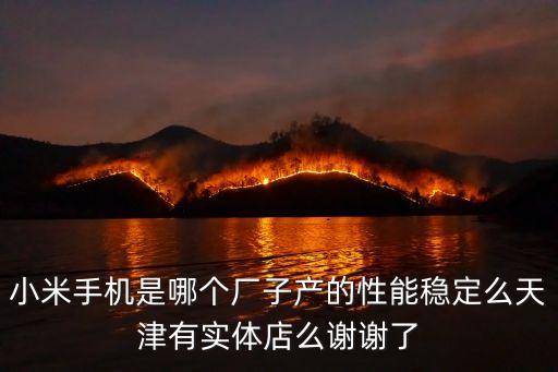 小米手機(jī)是哪個(gè)廠子產(chǎn)的性能穩(wěn)定么天津有實(shí)體店么謝謝了