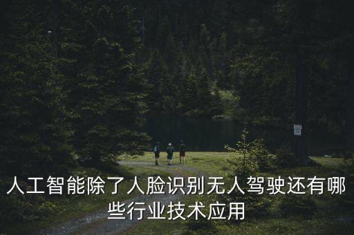 人工智能黑科技項(xiàng)目有哪些，智慧城市中的人工智能技術(shù)有哪些