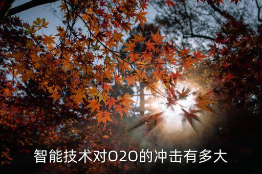 智能技術(shù)對(duì)O2O的沖擊有多大
