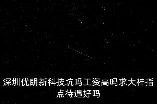 深圳優(yōu)朗新科技坑嗎工資高嗎求大神指點(diǎn)待遇好嗎