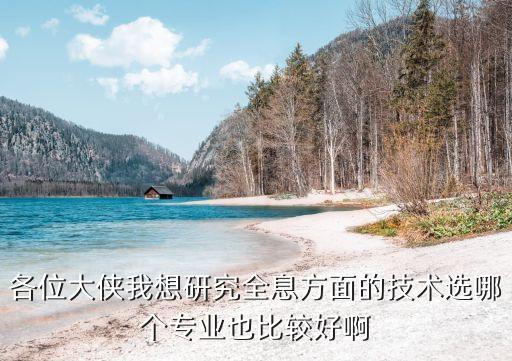 各位大俠我想研究全息方面的技術(shù)選哪個專業(yè)也比較好啊