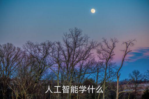 選人工智能要學(xué)什么科技，人工智能學(xué)什么