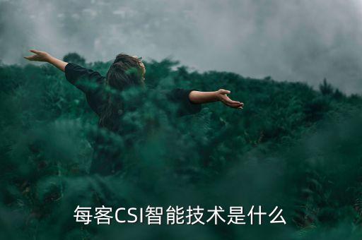 每客CSI智能技術(shù)是什么