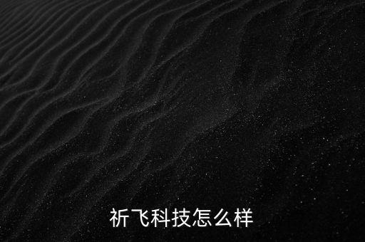 祈飛科技怎么樣