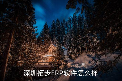 深圳拓步ERP軟件怎么樣