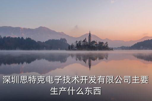深圳思特克電子技術(shù)開發(fā)有限公司主要生產(chǎn)什么東西