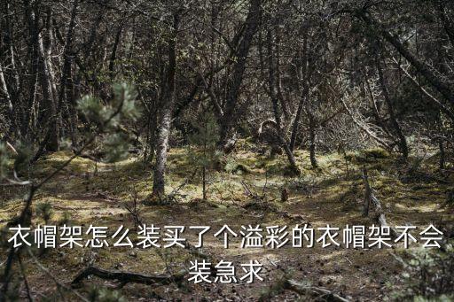 衣帽架怎么裝買了個(gè)溢彩的衣帽架不會(huì)裝急求