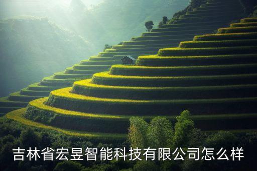 吉林省宏昱智能科技有限公司怎么樣