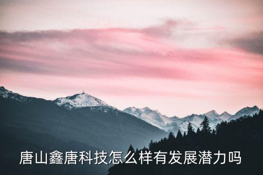 唐山鑫唐科技怎么樣有發(fā)展?jié)摿? class=