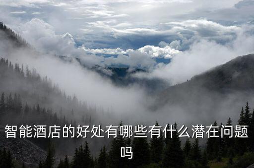 智能酒店的好處有哪些有什么潛在問題嗎