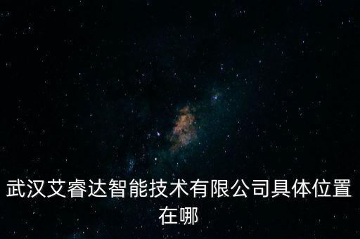 智能科技屬于武漢哪個區(qū)，武漢的軟件公司大多在哪個區(qū)