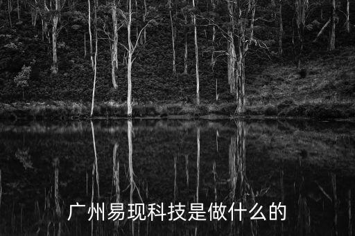廣州易現(xiàn)科技是做什么的