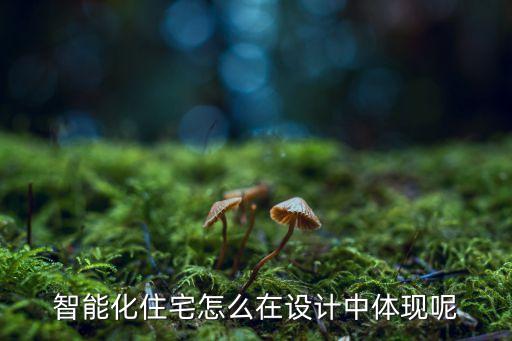 智能化住宅怎么在設(shè)計(jì)中體現(xiàn)呢