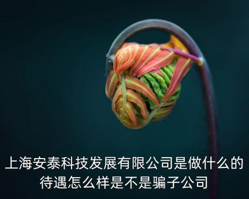 智能工廠安泰科技怎么樣，北京安泰科技股份有限公司發(fā)展空間及待遇怎么樣有知道的詳細(xì)說