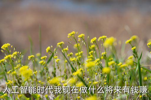 人工智能時(shí)代我現(xiàn)在做什么將來有錢賺
