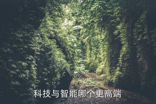 科技與智能哪個更高端