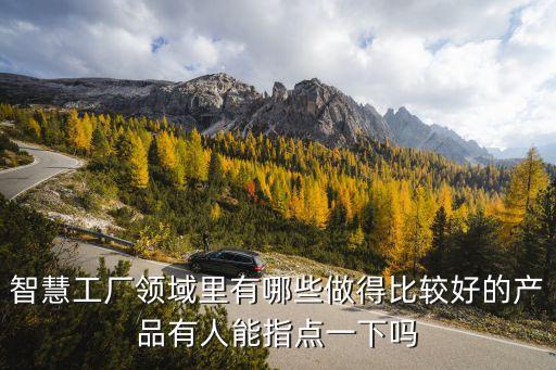 科技智能產(chǎn)品哪個好做呢，做智能科技比較厲害的公司有哪些求推薦下