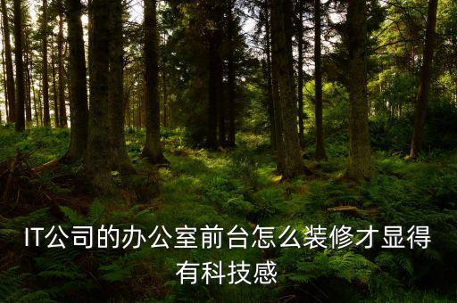 IT公司的辦公室前臺怎么裝修才顯得有科技感