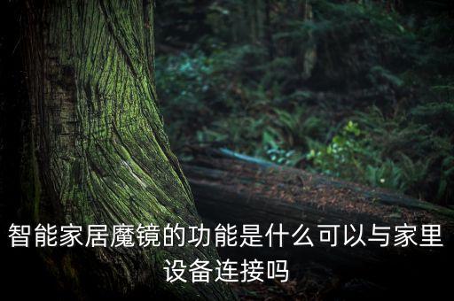 江西高科技智能魔鏡是什么，智能家居魔鏡的功能是什么可以與家里設(shè)備連接嗎
