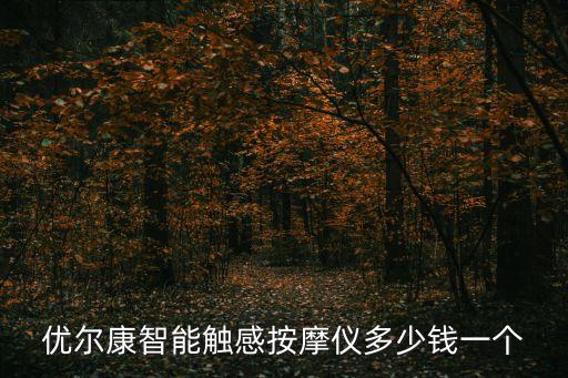優(yōu)爾康智能觸感按摩儀多少錢一個