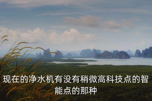 現(xiàn)在的凈水機(jī)有沒(méi)有稍微高科技點(diǎn)的智能點(diǎn)的那種