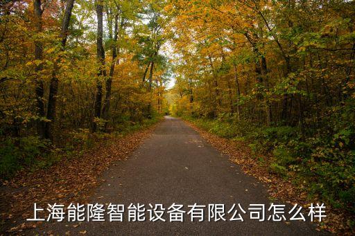 上海能隆智能設備有限公司怎么樣