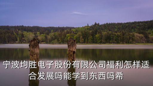 寧波均勝電子股份有限公司福利怎樣適合發(fā)展嗎能學到東西嗎希