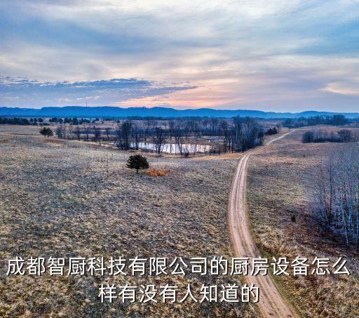 科技智能廚衛(wèi)公司怎么樣，成都智廚科技有限公司的廚房設備怎么樣有沒有人知道的