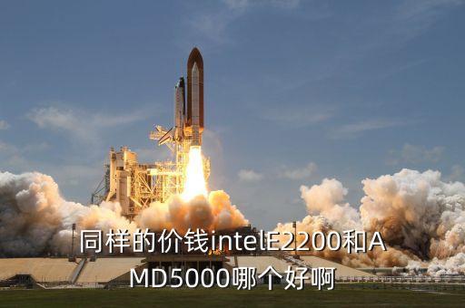 同樣的價錢intelE2200和AMD5000哪個好啊