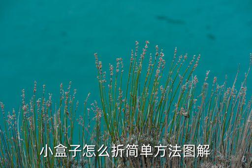 小盒子怎么折簡單方法圖解