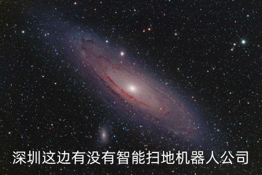 深圳這邊有沒(méi)有智能掃地機(jī)器人公司