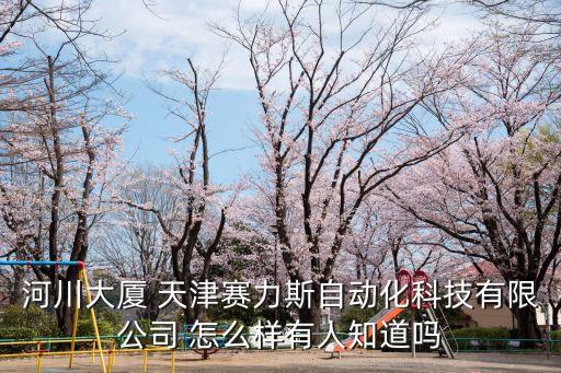河川大廈 天津賽力斯自動化科技有限公司 怎么樣有人知道嗎