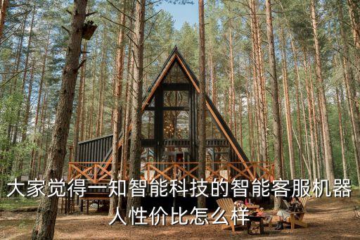 大家覺得一知智能科技的智能客服機(jī)器人性價(jià)比怎么樣