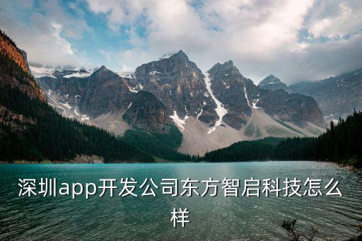 深圳app開發(fā)公司東方智啟科技怎么樣