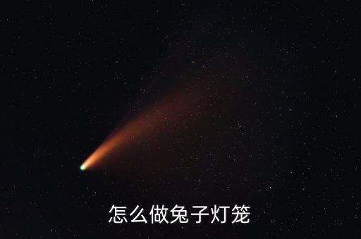 兔年花燈手工制作，如何手工做兔子燈