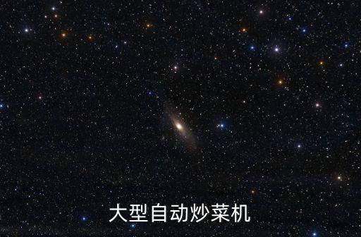 大型自動炒菜機