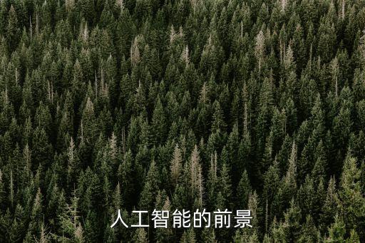 人工智能的前景及未來(lái)，人工智能的前景