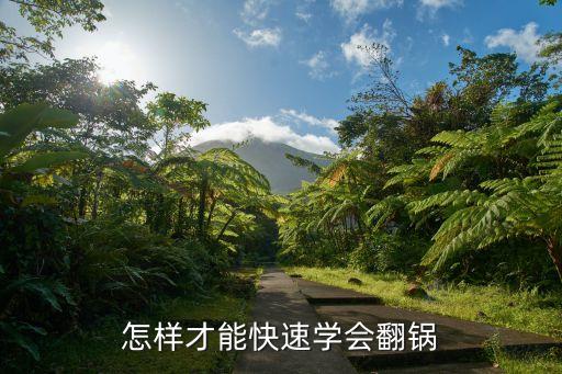怎么學(xué)會(huì)翻炒鍋，怎么才能學(xué)會(huì)翻鍋