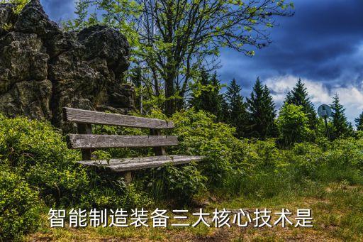 智能制造裝備三大核心技術(shù)是