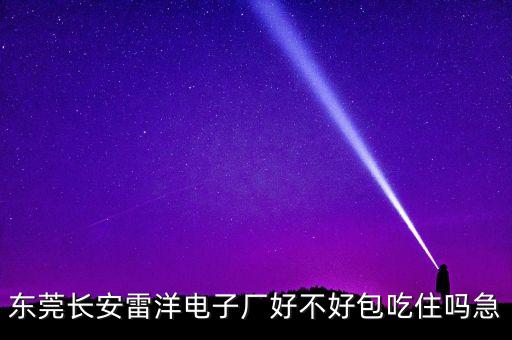 東莞長安雷洋電子廠好不好包吃住嗎急