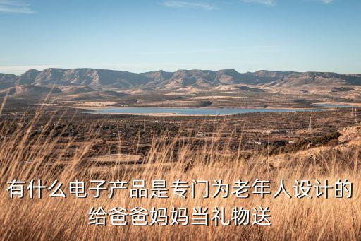 有什么電子產(chǎn)品是專門為老年人設(shè)計的給爸爸媽媽當(dāng)禮物送
